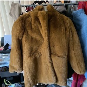 Nasty Gal Faux Fur Coat